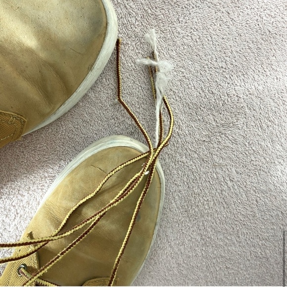 Timberland Tan Lace Up Davis Square Shoes 9.5 main image 7